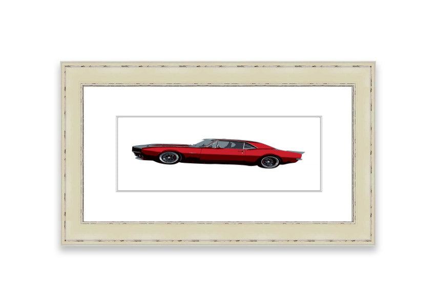 American Classic 1 Cornwall framed print in various frame colors, showcasing elegant design and quality craftsmanship.
