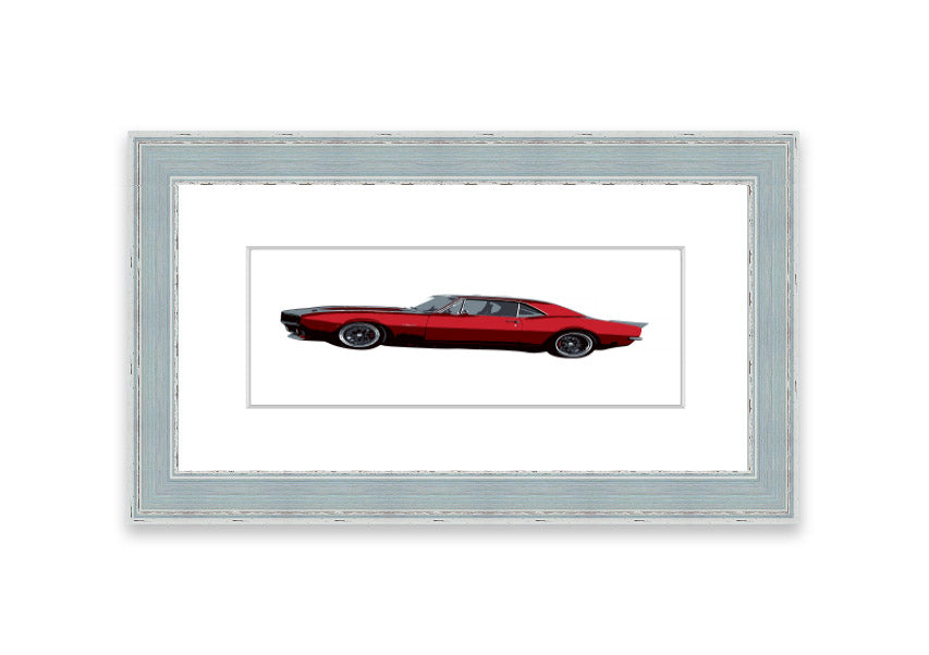 American Classic 1 Cornwall framed print in various frame colors, showcasing elegant design and quality craftsmanship.