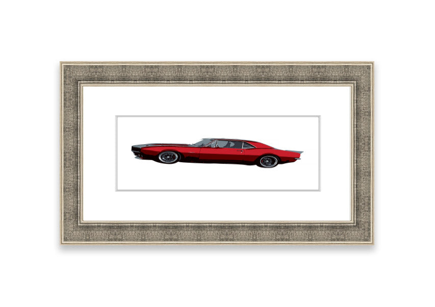 American Classic 1 Cornwall framed print in various frame colors, showcasing elegant design and quality craftsmanship.