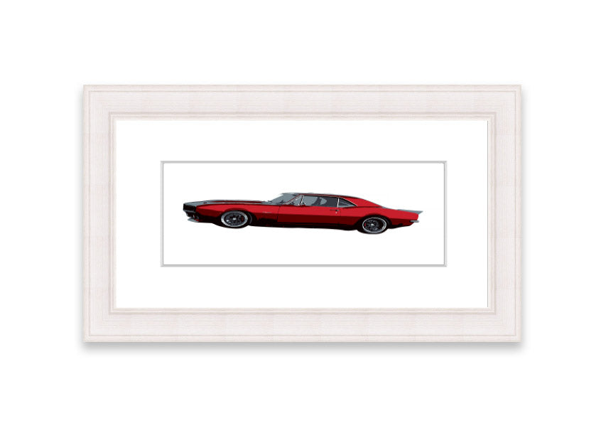 American Classic 1 Cornwall framed print in various frame colors, showcasing elegant design and quality craftsmanship.