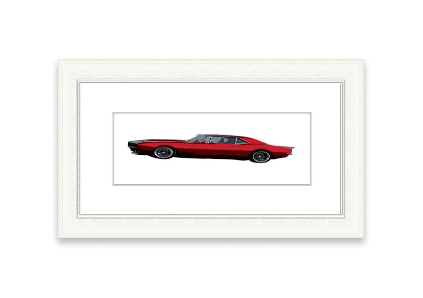 American Classic 1 Cornwall framed print in various frame colors, showcasing elegant design and quality craftsmanship.
