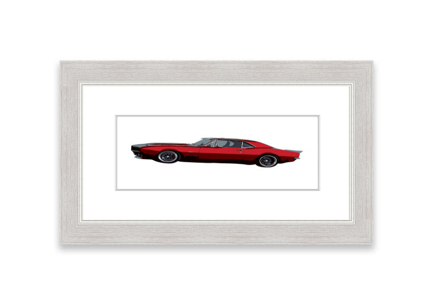 American Classic 1 Cornwall framed print in various frame colors, showcasing elegant design and quality craftsmanship.