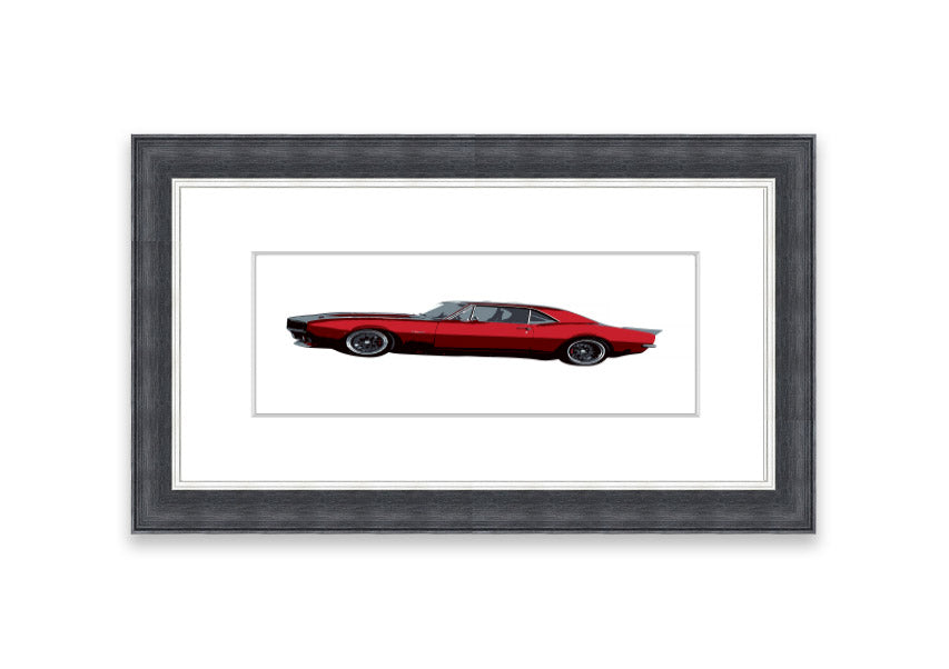 American Classic 1 Cornwall framed print in various frame colors, showcasing elegant design and quality craftsmanship.