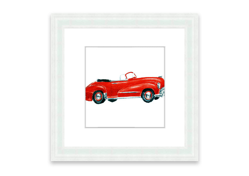 American Classic 15 Cornwall framed print in various frame colors, showcasing elegant design and ready-to-hang feature.