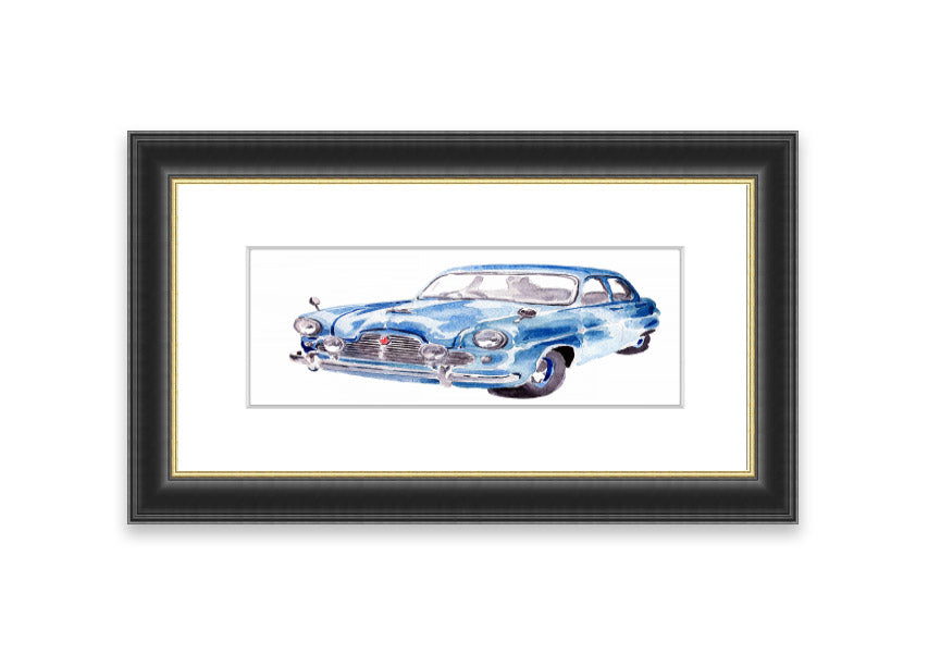American Classic 4 Cornwall framed print showcasing vibrant artwork in a stylish frame, ready to hang.