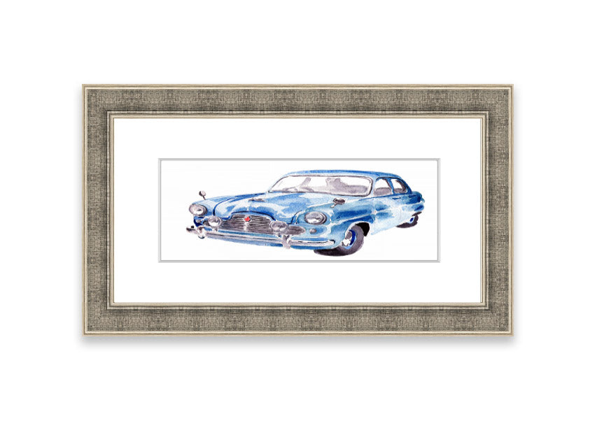American Classic 4 Cornwall framed print showcasing vibrant artwork in a stylish frame, ready to hang.