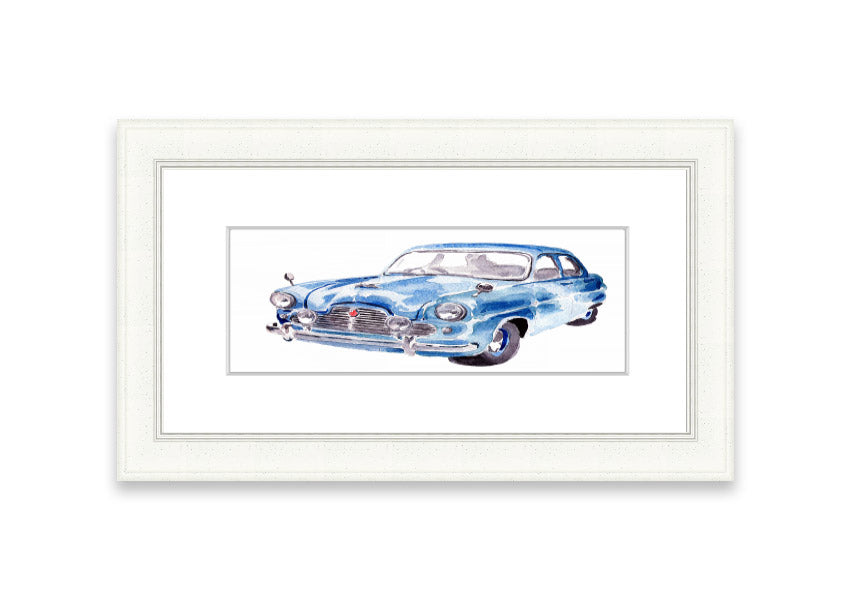 American Classic 4 Cornwall framed print showcasing vibrant artwork in a stylish frame, ready to hang.