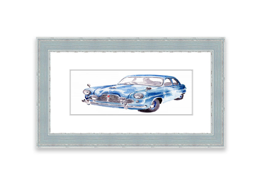 American Classic 4 Cornwall framed print showcasing vibrant artwork in a stylish frame, ready to hang.