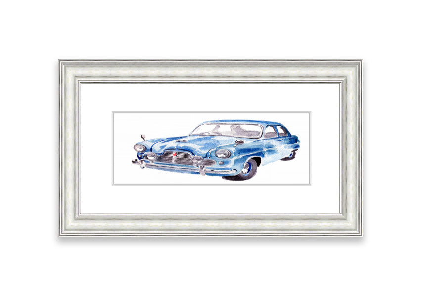 American Classic 4 Cornwall framed print showcasing vibrant artwork in a stylish frame, ready to hang.