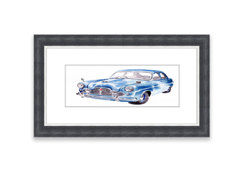 American Classic 4 Cornwall framed print showcasing vibrant artwork in a stylish frame, ready to hang.