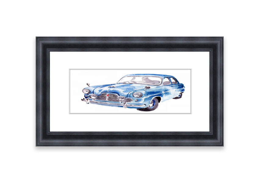 American Classic 4 Cornwall framed print showcasing vibrant artwork in a stylish frame, ready to hang.