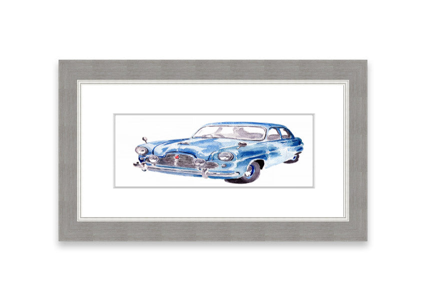 American Classic 4 Cornwall framed print showcasing vibrant artwork in a stylish frame, ready to hang.