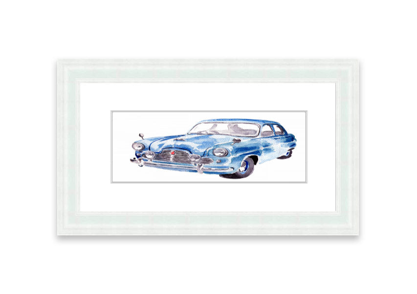 American Classic 4 Cornwall framed print showcasing vibrant artwork in a stylish frame, ready to hang.