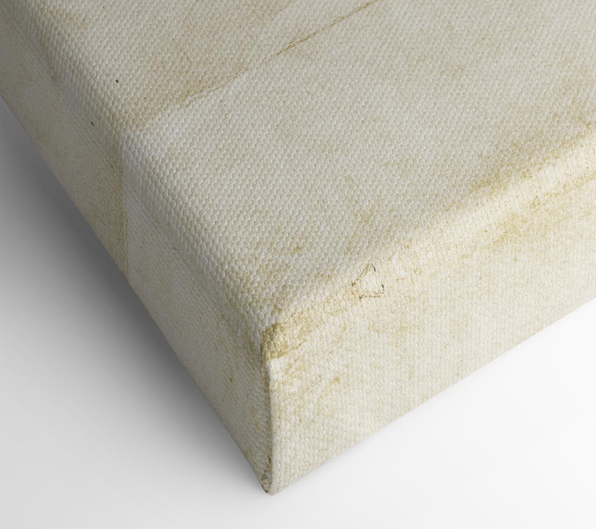 A vibrant watercolour painting of an American muscle car, mounted on a sturdy box frame, ready to hang on the wall.