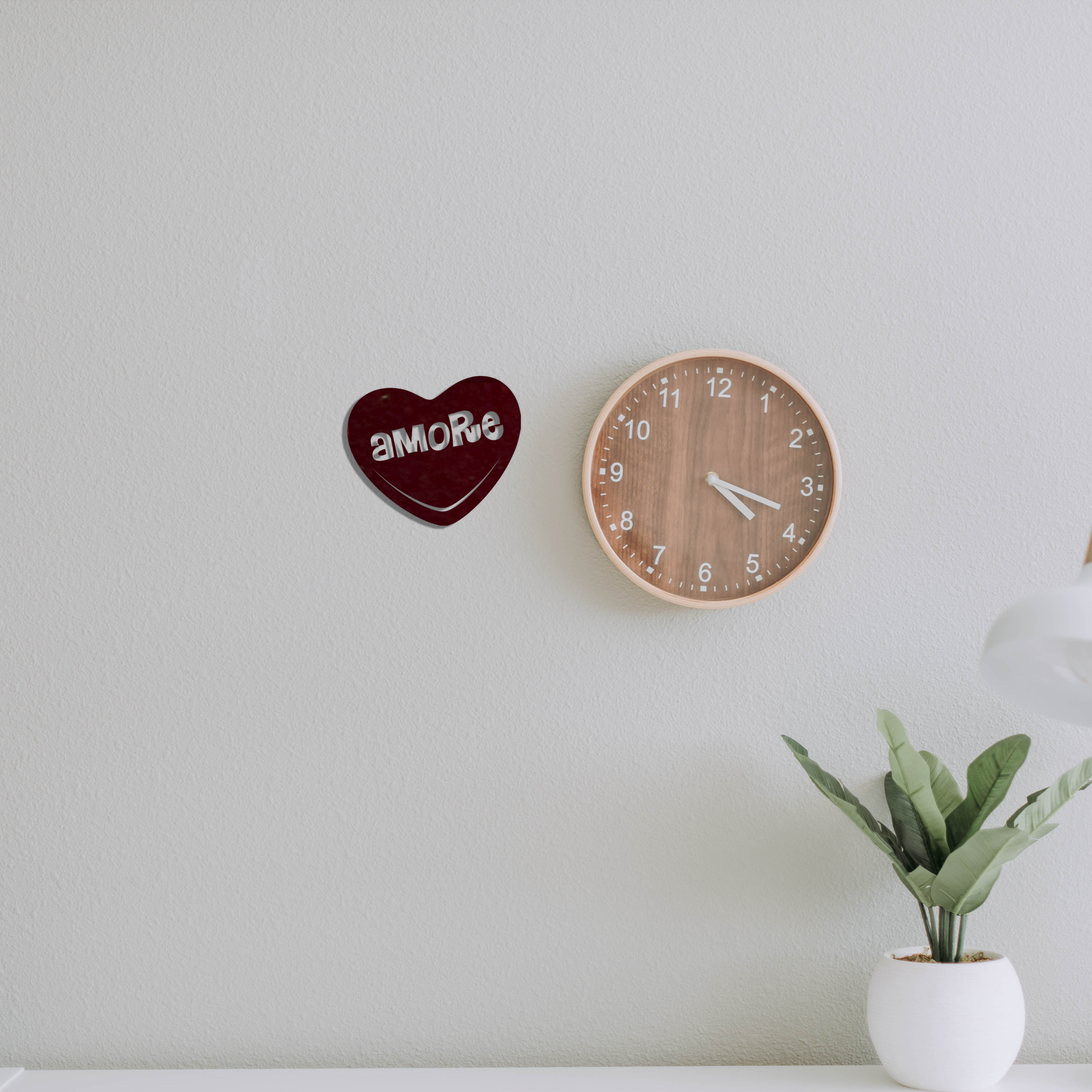 Amore Candy Heart Metal Wall Art in a vibrant red finish, showcasing intricate design and high-quality steel craftsmanship.