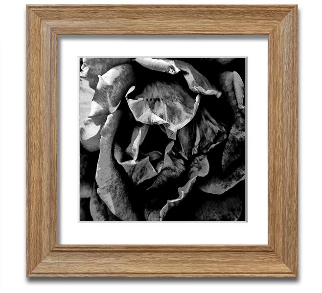 Anti Social Square Framed Print in multiple frame colors, handmade in the UK, ready to hang.