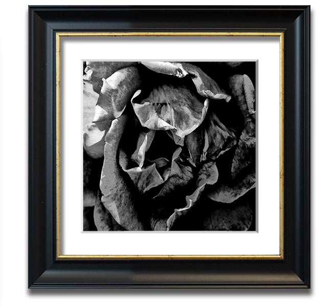 Anti Social Square Framed Print in multiple frame colors, handmade in the UK, ready to hang.