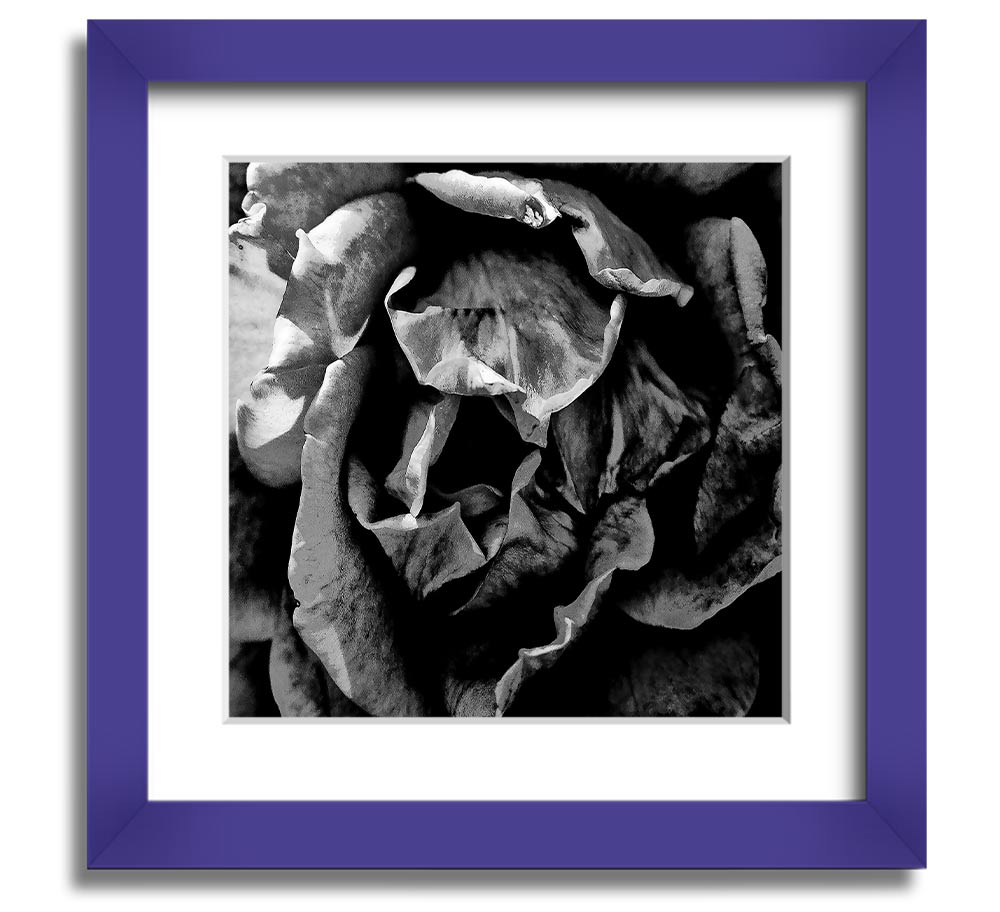 Anti Social Square Framed Print in multiple frame colors, handmade in the UK, ready to hang.