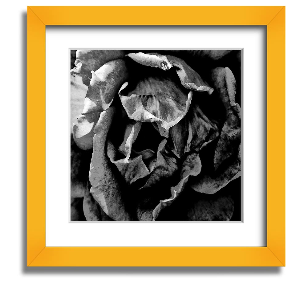 Anti Social Square Framed Print in multiple frame colors, handmade in the UK, ready to hang.