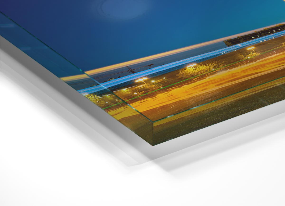 Arc De Triomphe 5 glass print showcasing modern art design with vibrant colors.