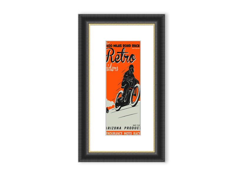 Arizona Riders Cornwall framed print with multiple frame color options, handmade in the UK, ready to hang.