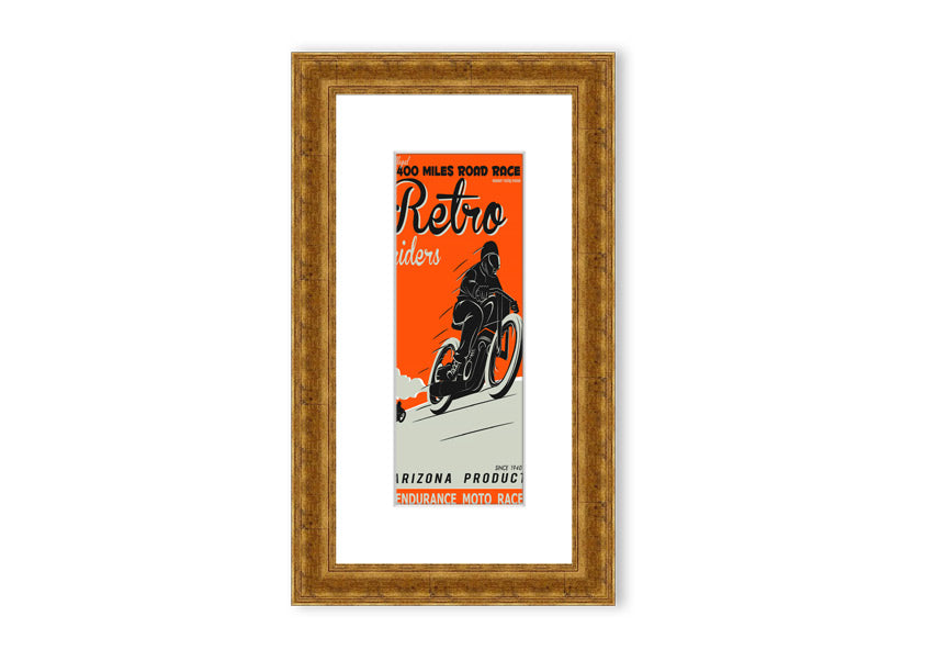 Arizona Riders Cornwall framed print with multiple frame color options, handmade in the UK, ready to hang.