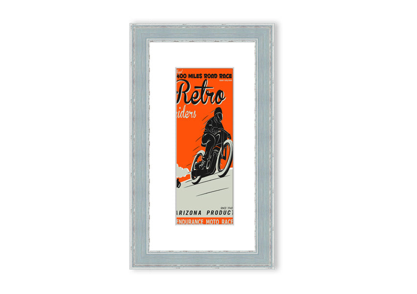 Arizona Riders Cornwall framed print with multiple frame color options, handmade in the UK, ready to hang.