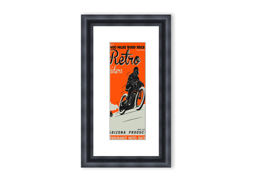 Arizona Riders Cornwall framed print with multiple frame color options, handmade in the UK, ready to hang.