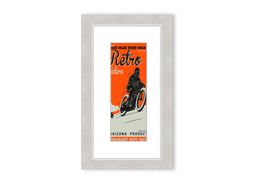 Arizona Riders Cornwall framed print with multiple frame color options, handmade in the UK, ready to hang.