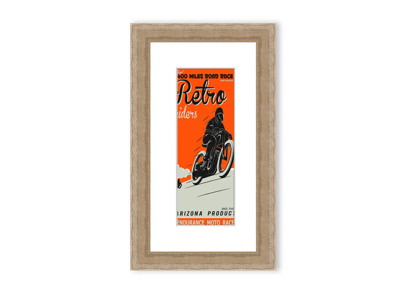 Arizona Riders Cornwall framed print with multiple frame color options, handmade in the UK, ready to hang.