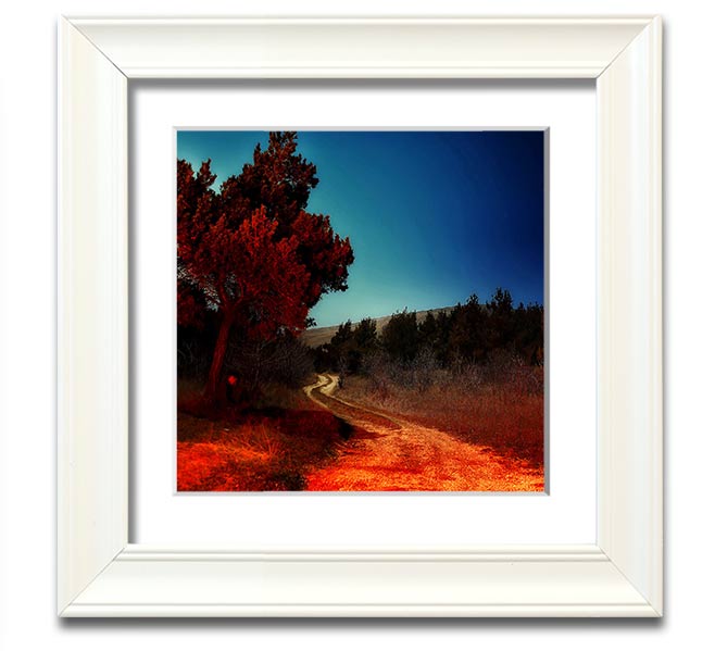 Armenia Secret Place Square Framed Print in various frame colors, showcasing a beautiful artwork ready to hang.