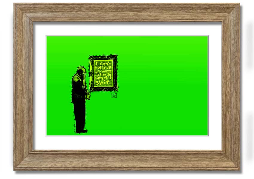 Art Auction Green framed print showcasing vibrant colors and elegant design, ready to hang.