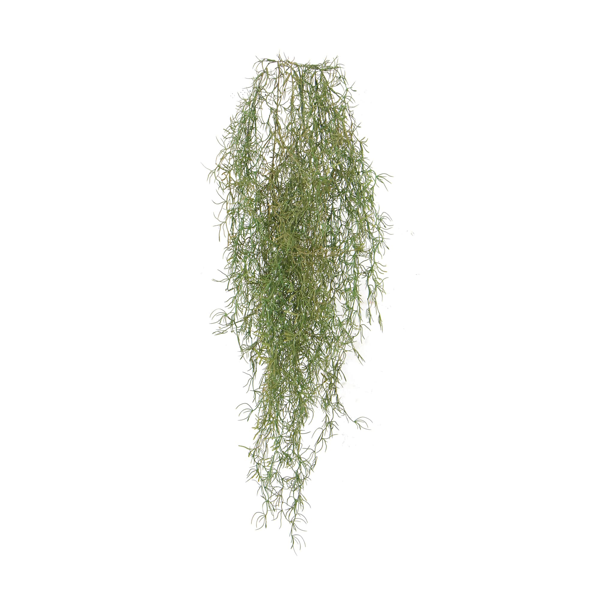 Artificial Air Plant Spanish Moss, 100cm long, UV resistant, perfect for indoor and outdoor decor, featuring realistic draping design.