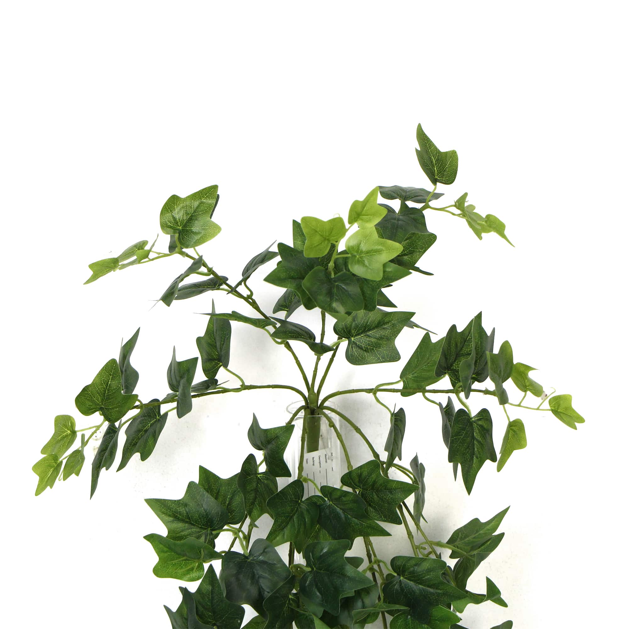 A 90cm long artificial hanging ivy bush with dense, realistic green foliage, ideal for indoor decoration.