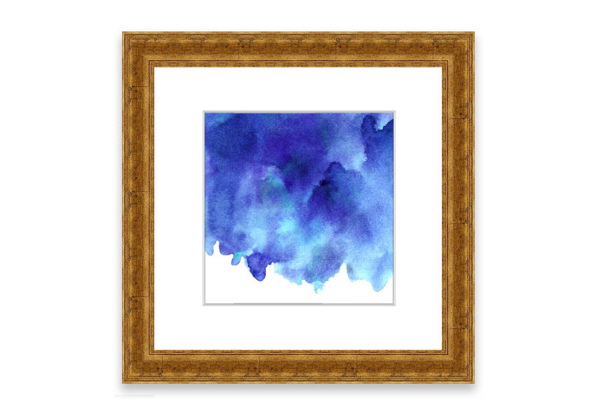 Framed print titled 'As The Clouds Come I', showcasing a beautiful Cornwall landscape with clouds, available in various frame colors.