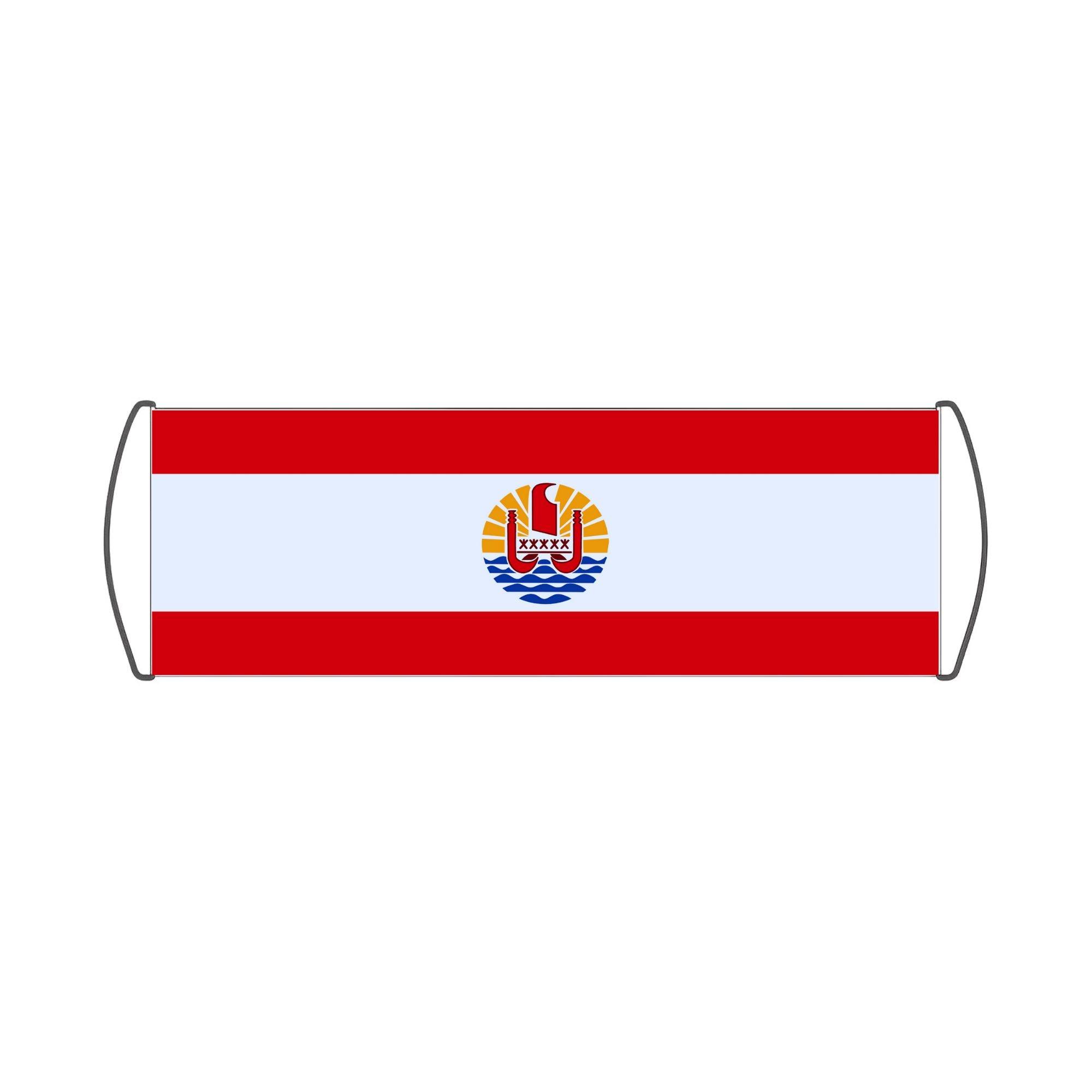 Main Bannière de défilement Drapeau de la Polynésie française image