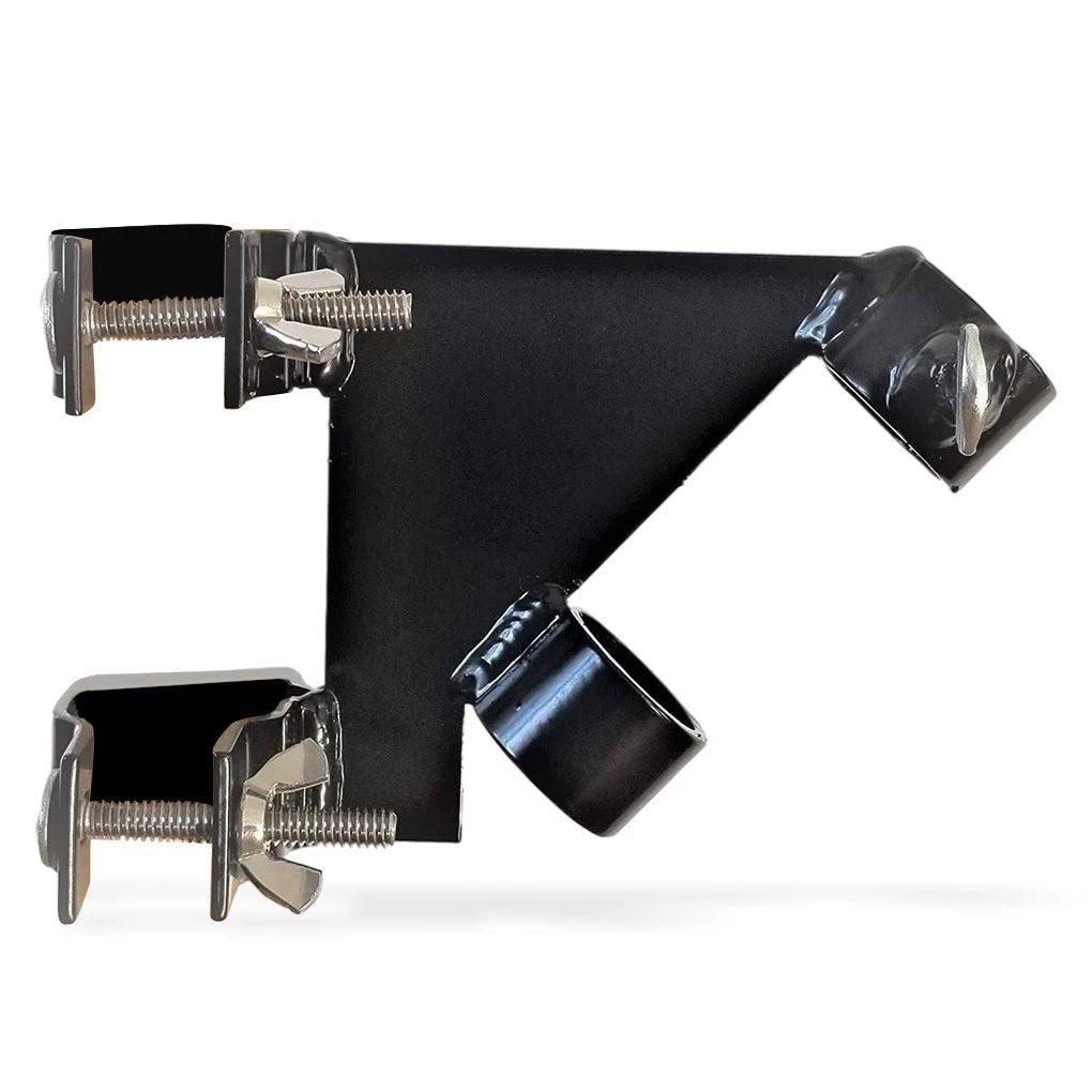 Support de mât de drapeau en acier inoxydable, portable et résistant à la rouille, idéal pour l'extérieur.