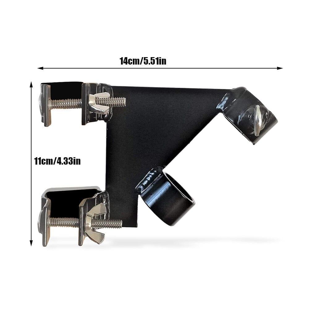 Support de mât de drapeau en acier inoxydable, portable et résistant à la rouille, idéal pour l'extérieur.