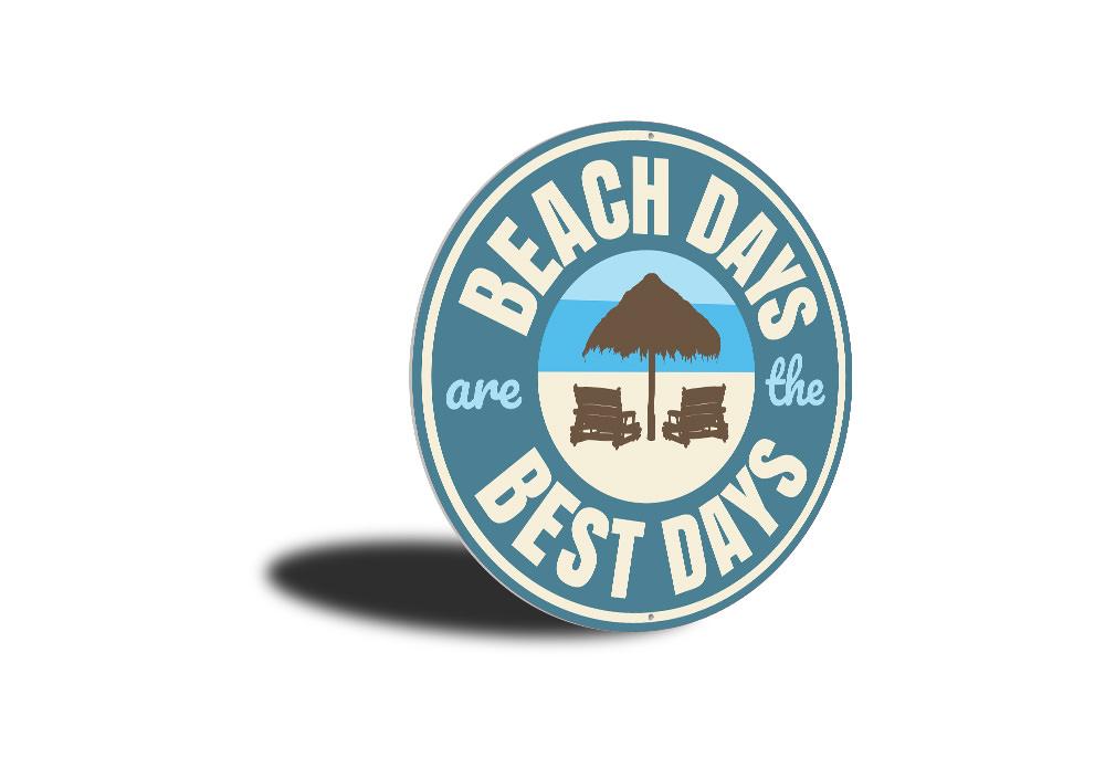 A beautifully crafted Beach-Lover Sign made from durable aluminum, featuring beach-themed designs, perfect for home decor.