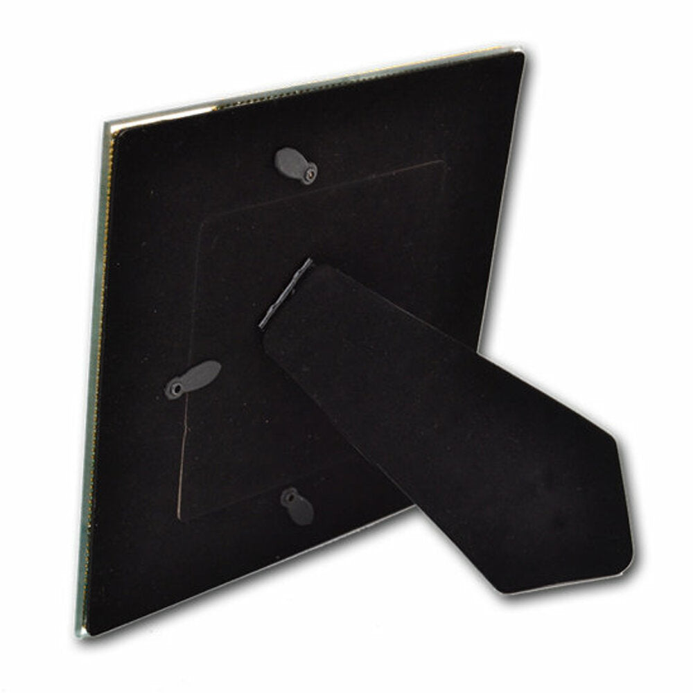 BiggDesign Perlen Granatapfelrahmen mit buntem Design, ideal für Fotos von besonderen Erinnerungen.