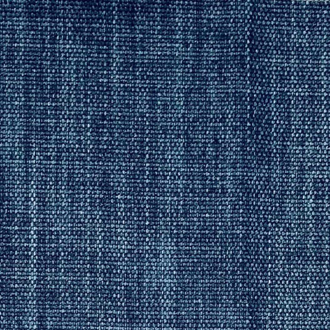 Blue Moon Blue Luxury Throw Pillow showcasing elegant blue fabric with invisible zipper and double-sided design.