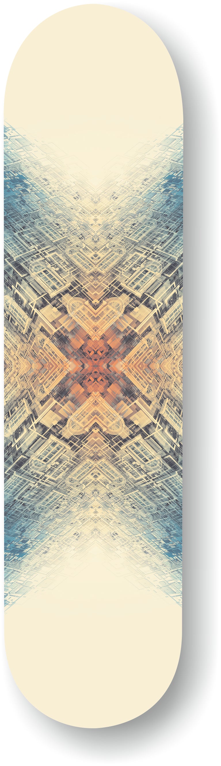 Collapse Skate by Falcao Lucas featuring vibrant artwork, limited edition, and high-quality printing.