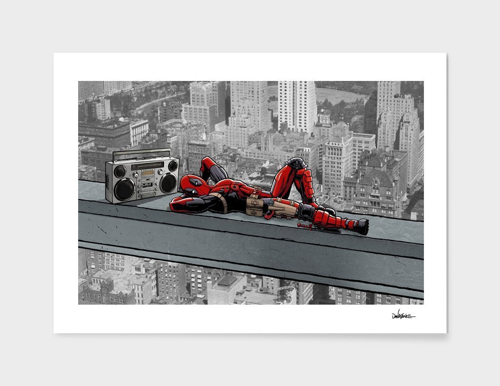 Degenerate Regenerates frame made of solid wood with a contemporary angular design, featuring shatterproof acrylic and a smooth gesso finish.