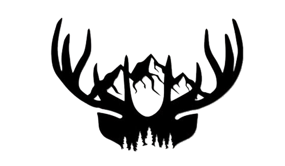 Deer Antler Mountains metal wall art showcasing intricate design and high-quality steel finish.