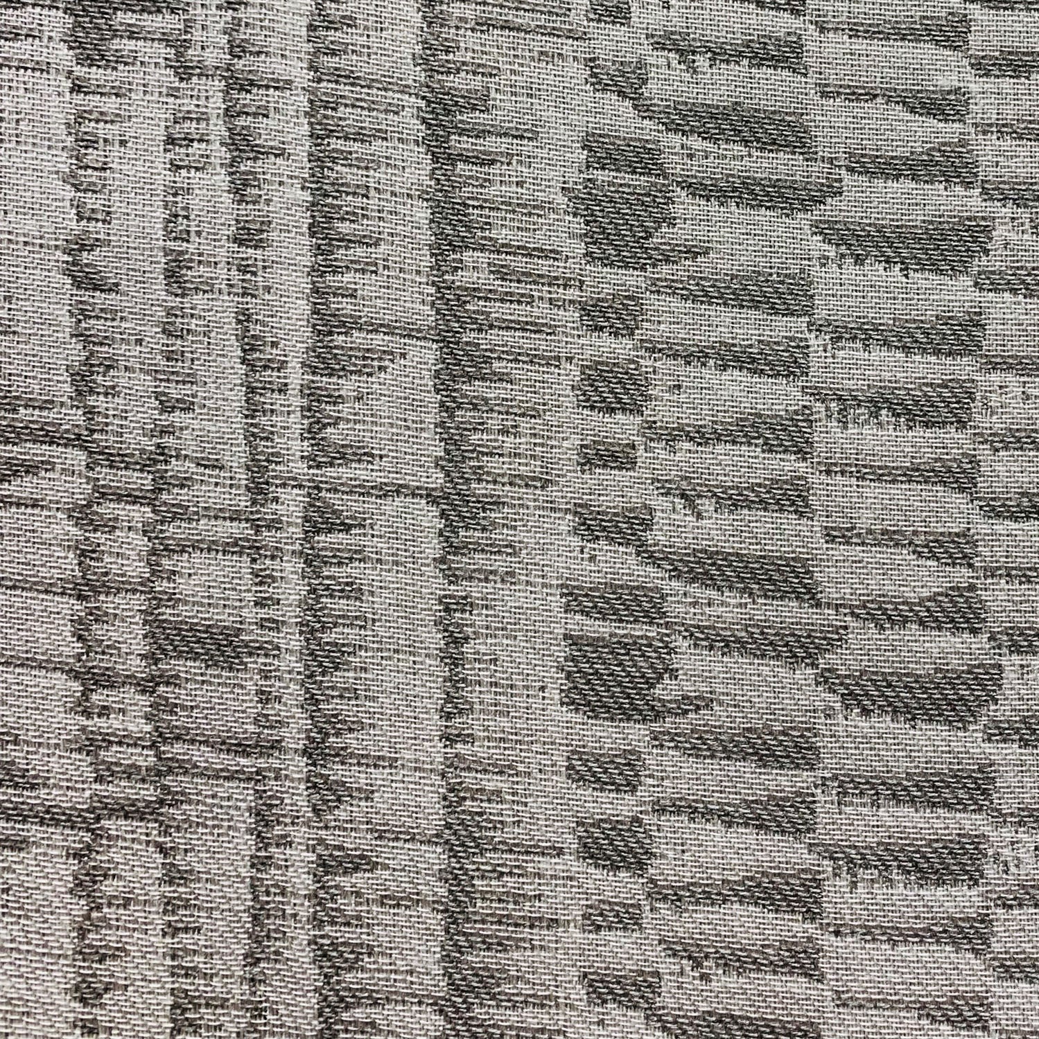 Epoxi River Gray Dobby Luxury Throw Pillow showcasing durable Sunbrella fabric with a stylish gray pattern, perfect for indoor and outdoor use.