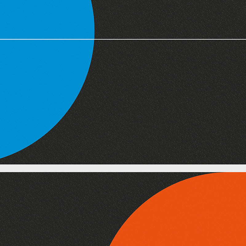 Colorful Epsilon poster featuring vibrant designs on thick matte paper, perfect for home or office decor.