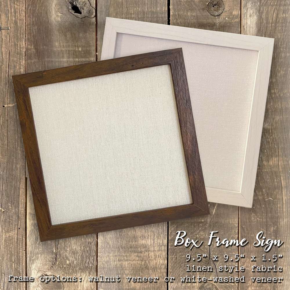 Fall Cornucopia Framed Sign with a stylish wood frame, featuring a linen-look neutral background and eco-friendly printing.