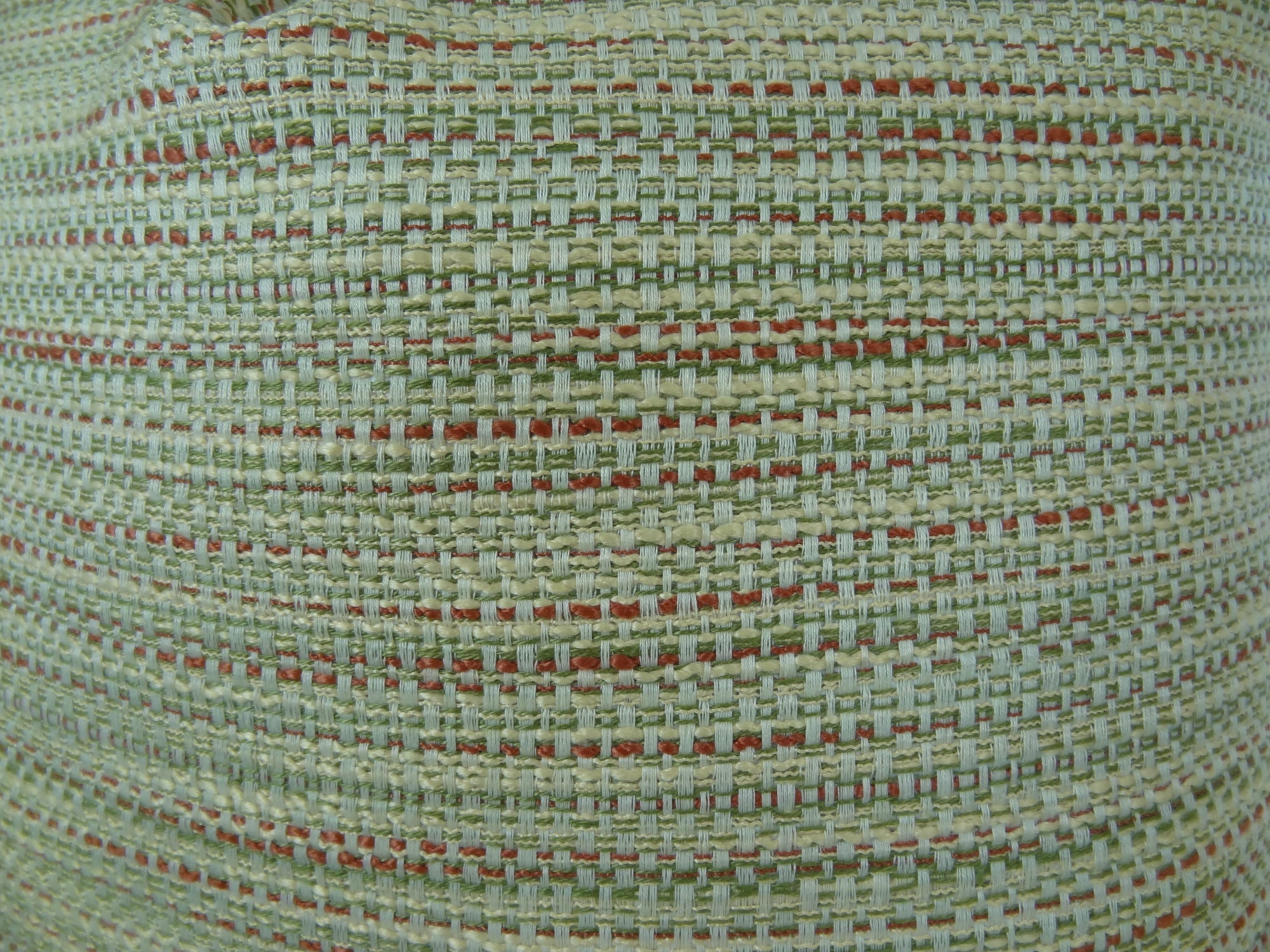 Forest Meadow Taupe Handmade Luxury Pillow featuring a striped pattern and invisible zipper, crafted from 100% polyester.