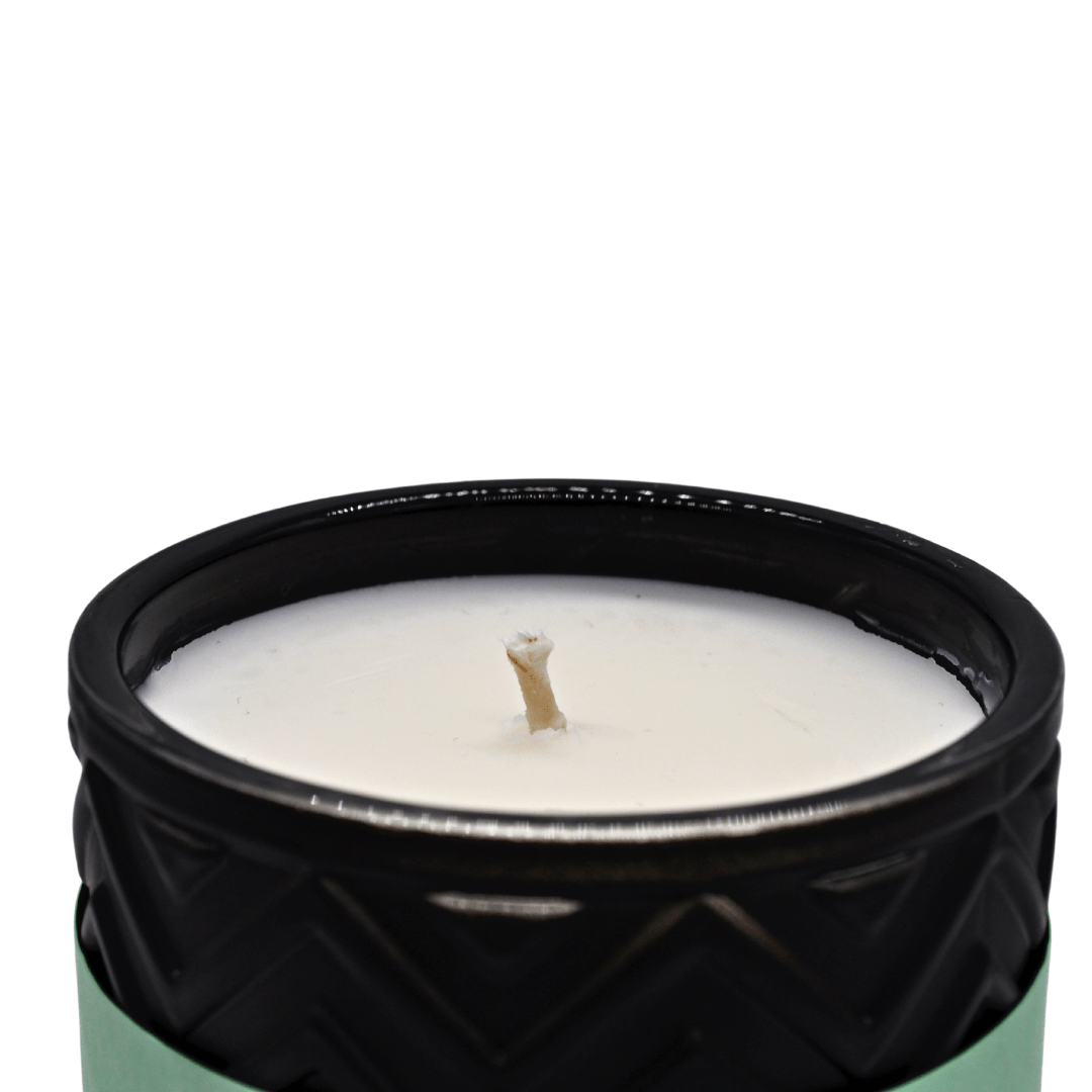 Goji Berry & Blood Orange Luxury Aromatherapy Scented Candle with vibrant colors and elegant design, showcasing its luxurious appeal.