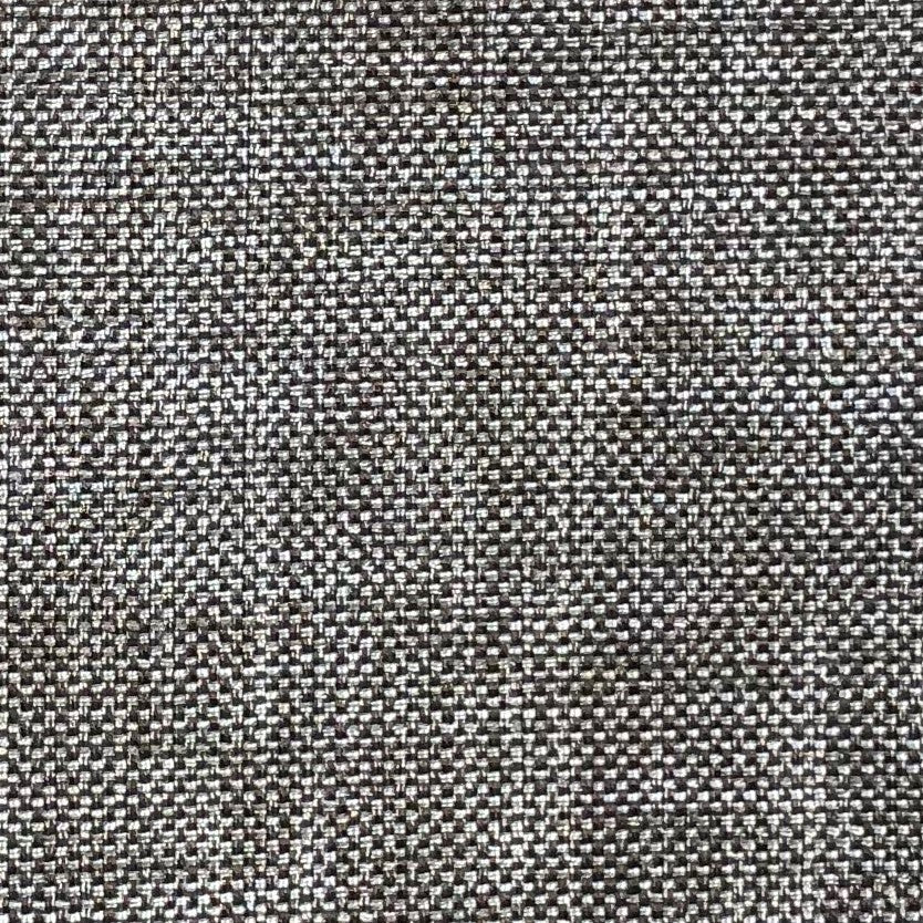 Grey Pebble Silver Luxury Throw Pillow with elegant design and invisible zipper, handmade in the USA.